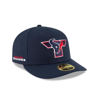 Sapca New Era Houston Texans NFL Logo Mix Low Profile 59FIFTY Fitted - Albastri